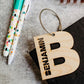 raw wood acrylic luggage tag acrylic bag tag backpack name tag backpack tag luggage personalized custom luggage tag luggage tags school bag tag acrylic name tag name tags for bags school bag charm custom sport bag tag keychain acrylic letter