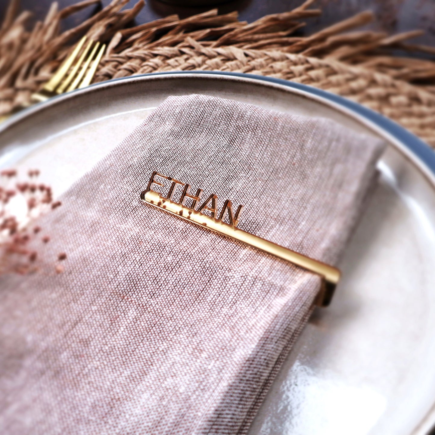 gold acrylic personalized napkin tags custom napkin rings wooden wedding name cards guest place card bachelorette dinner party name tag stationary place tag napkin rings custom napkin rings wood napkin ring holder name napkin rings wedding decoration
