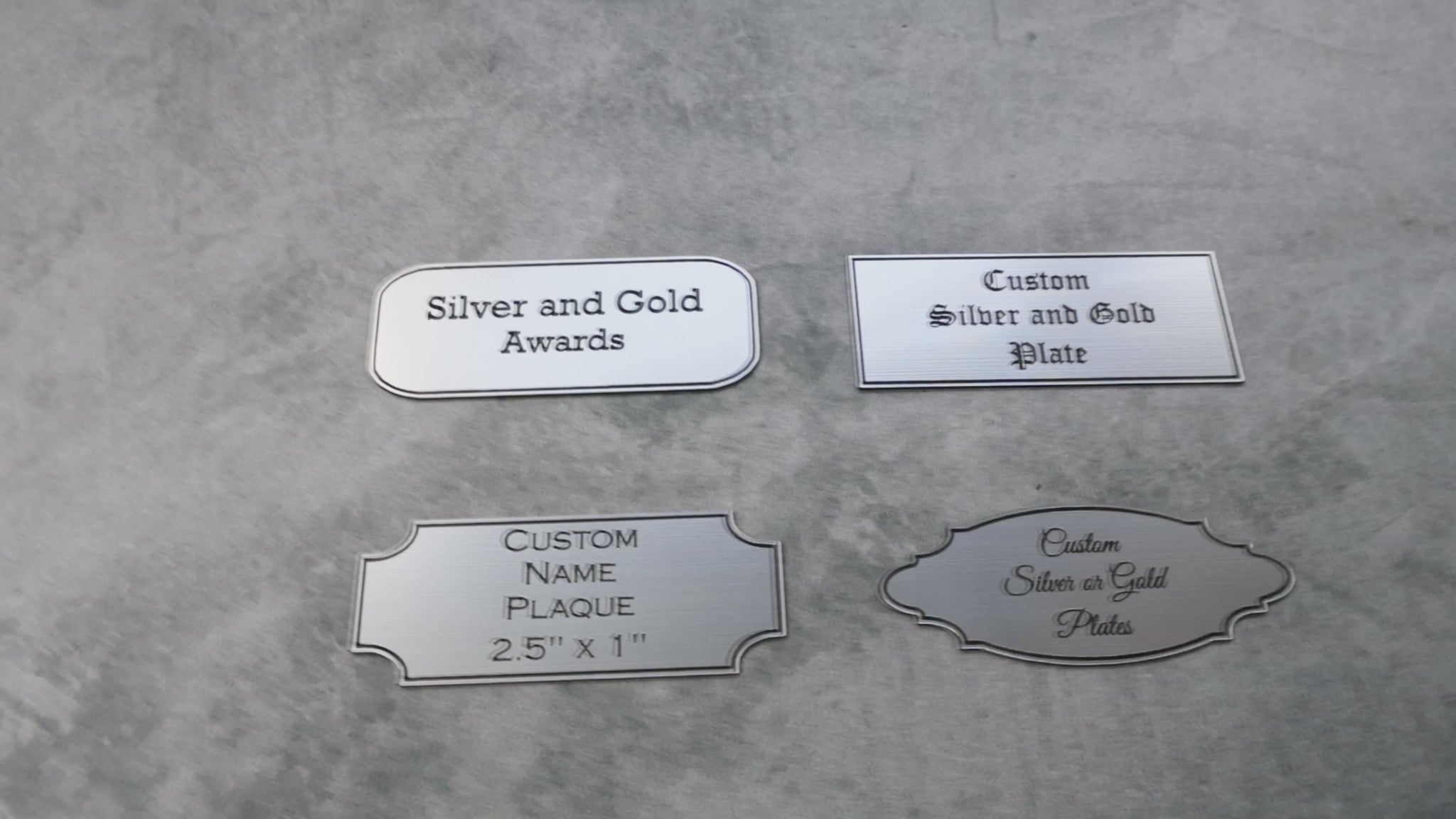 silver commemorative plate engraved flexibrass adhesive weatherproof custom metal label personalized plaque museum art awards tags name tag recognition labels pet loss label brass interior gold plaque silver plaque custom collection army memorial