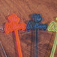 Personalized Acrylic Stirrers - $1.24 each