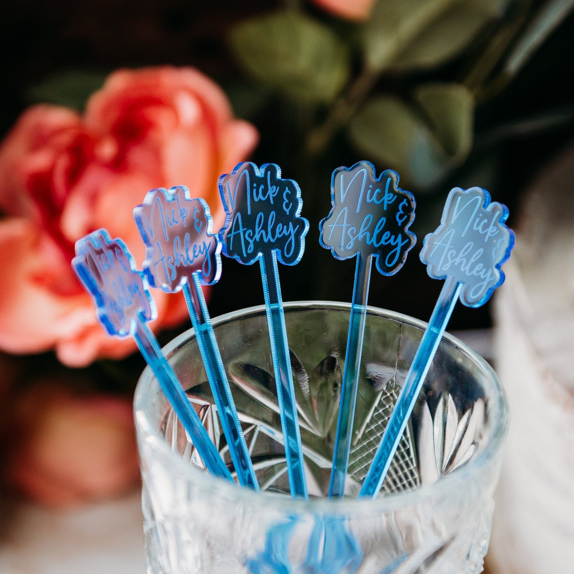 10pcs Cocktail Drinks Tropical Drink Stirrers Acrylic Cocktail Cute Cocktail